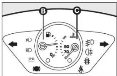 B C 90 70 100 (●) ← → (+)