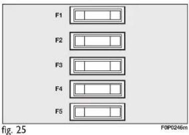 F1 F2 F3 F4 F5 fig. 25 F0P0246m