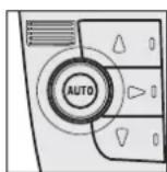 FIAT Ducato (2009) - Knapper til indstilling af blæserhastigheder ventilator (H) - 1