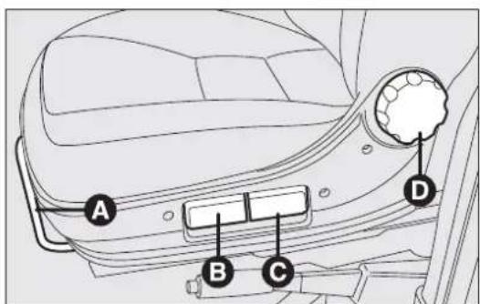 FIAT Ducato (2009) - Regulering i højden - 1