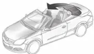 Vauxhall Astra TwinTop (2007) - To open the roof - 4