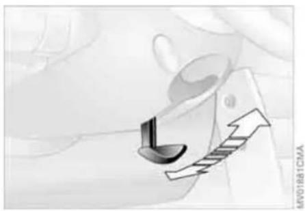 Illustration of a hand pouring liquid into a container with an upward arrow, symbolizing fluid or process (no text or symbols present)
