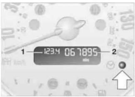 MINI Convertible (2007) - ODOMETER CLOCK FUEL GAUGE - 1