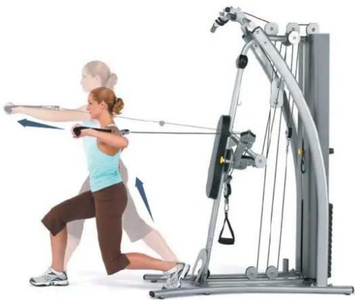 Horizon Fitness Torus 4 - Crosscourt Smash - 2
