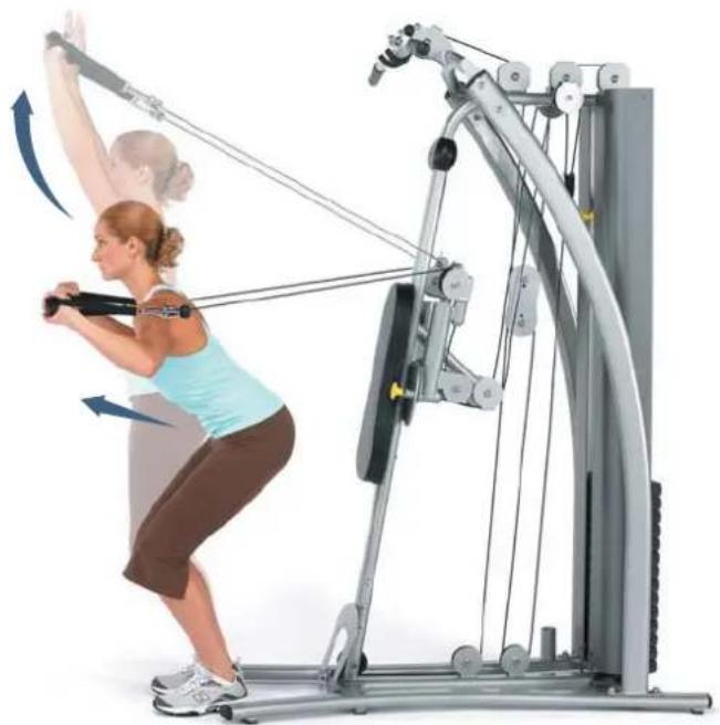 Horizon Fitness Torus 4 - Sitz abbauen | Fußplatte hochklappen - 1