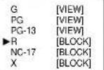 FUNAI F419TB - [MPAA RATING SET UP] - 7