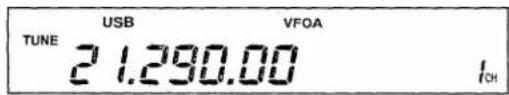 USB VFOA TUNE 21.290.00 I_CH