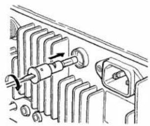 ICOM IC-736 - ■ Fuse replacement (for the IC-736) - 2