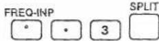 ICOM IC-736 - PROGRAMMING SPLIT SHIFT FREQUENCY - 2