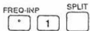 ICOM IC-736 - PROGRAMMING SPLIT SHIFT FREQUENCY - 1
