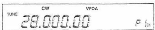 TUNE CW VFOA 20.000.00 P (CH)