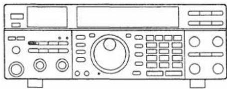ICOM IC-736 - - CW operation - 3