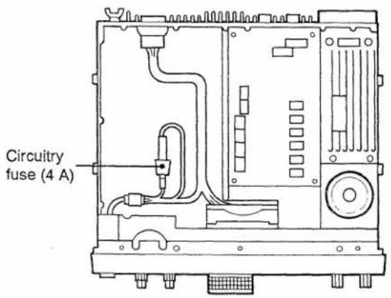 Circuitry fuse (4 A)