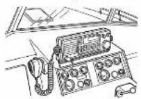ICOM IC-M810 - Mounting the remote controller - 1