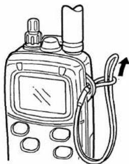 ICOM IC-M1V - ◇ Handstrap attachment - 2