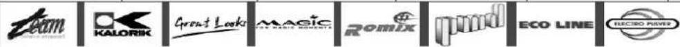 Team KALORIK Great Looks MAGIC ROMEK pmd ECO LINE RECREO PARTS