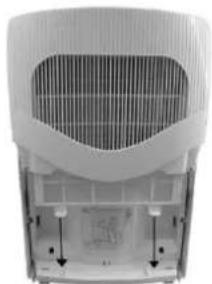 KALORIK KA ADH 7 - Para voltar a colocar o filtro do ar. - 1