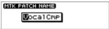 ROLAND CDX-1 - Saving the mastering tool settings - 2