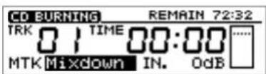 ROLAND CDX-1 - Writing to a CD-R disc - 1