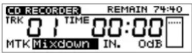 ROLAND CDX-1 - Recording an external audio source to a CD-R disc - 2
