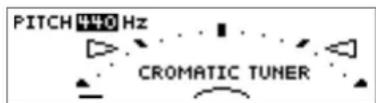 PITCH 440 Hz CROMATIC TUNER