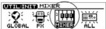 ROLAND CDX-1 - The meaning of each Initialize icon - 3