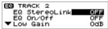 ROLAND CDX-1 - Adjusting the tone of each audio track - 1
