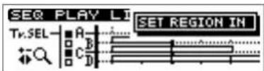 ROLAND CDX-1 - Specifying the editing region - 3