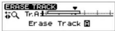 ROLAND CDX-1 - Deleting a sequence track - 2