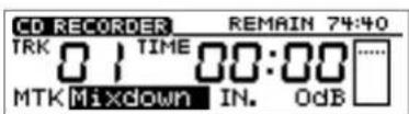 ROLAND CDX-1 - Recording the sequence playback on a CD-R disc - 4