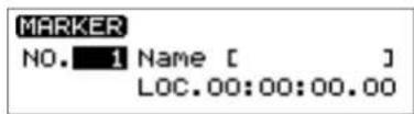 ROLAND CDX-1 - Naming a marker - 2