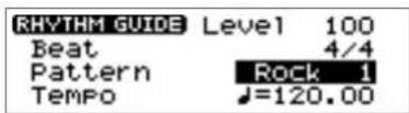 ROLAND CDX-1 - Changing the rhythm pattern - 1