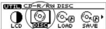 ROLAND CDX-1 - Increasing the free space on a CD-RW disc —Optimize Disc - 1