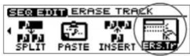 SER EDIT ERASE TRACK SPLIT PASTE INSERT ERS.TG