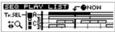 ROLAND CDX-1 - Edit on Sequence Play List screen—Quick Edit - 2