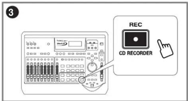 3 REC CD RECORDER