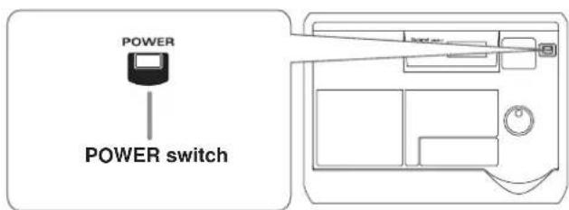 POWER POWER switch