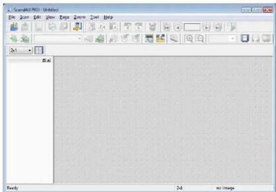 Scen44.01 PDS - Unitled File Edit View Page Zoom Tool Help 2x1 3x1 Ready 2x1 no image