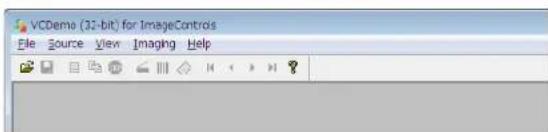 VCDemo (32-bit) for ImageControls File Source View Imaging Help