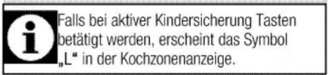 BLOMBERG HIN 9430 E - Kindersicherung einschalten - 3
