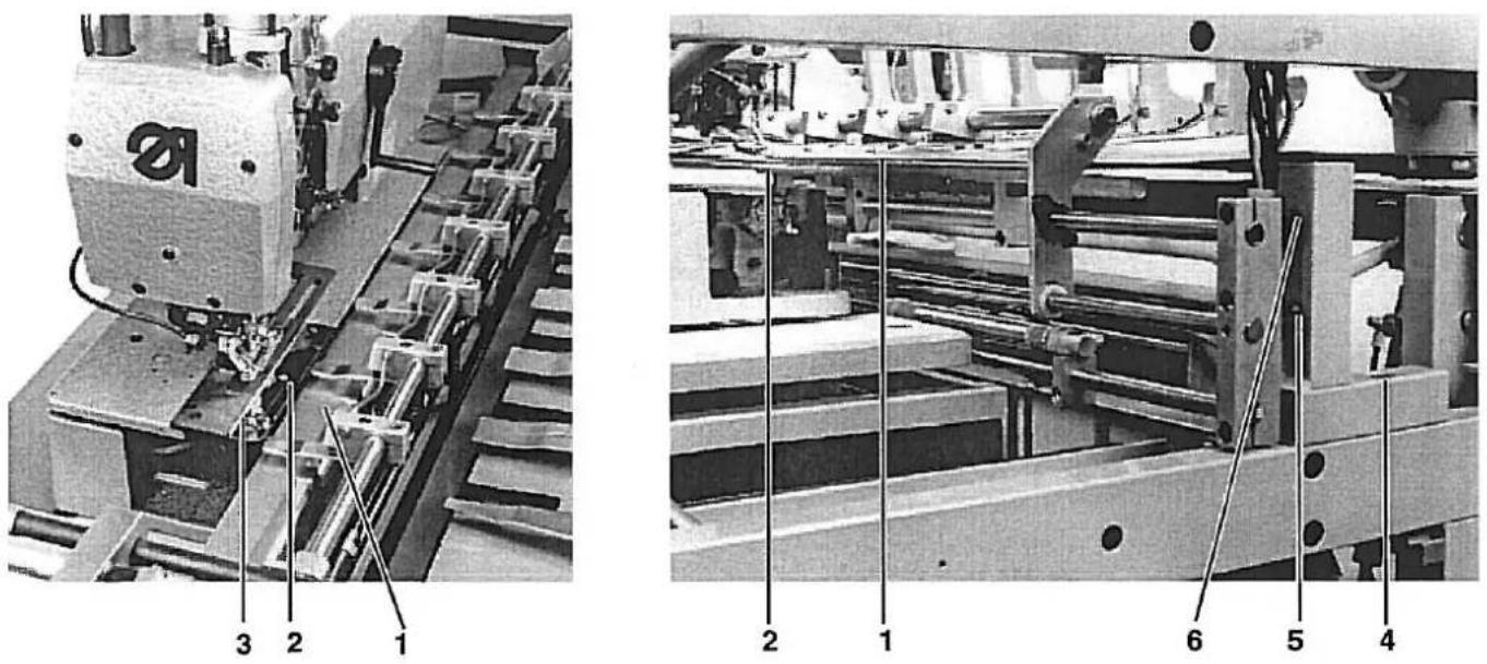 Dürkopp Adler 741 - Horizontal and Vertical Alignment of the Clamping Station/ Clearance to the Sewing Head - 1