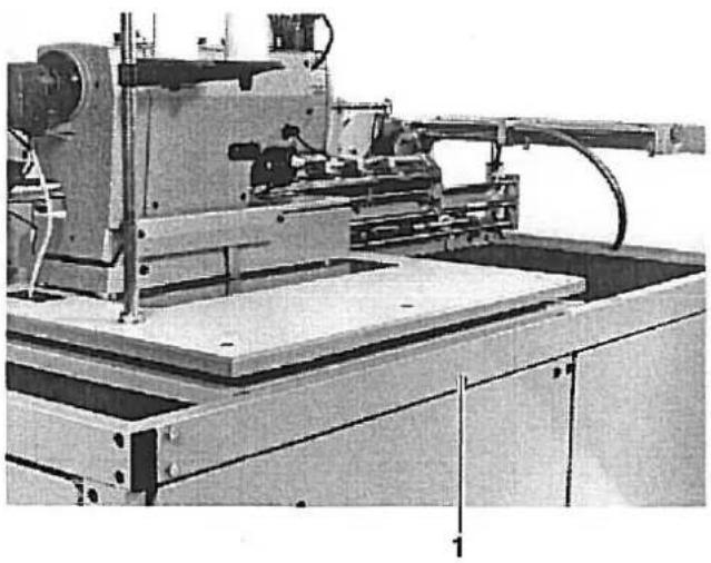Dürkopp Adler 741 - Transportsicherungen entfernen - 1