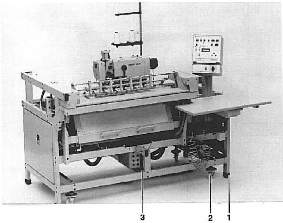 Dürkopp Adler 741 - Transport der Nähanlage - 1
