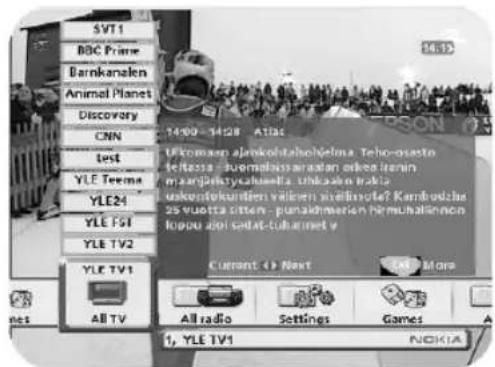 SVT1 BBC Prime Barnkanalen Animal Planet Discovery CNN test YLE Teema YLE24 YLE FSI YLE TV2 YLE TV1 ALL TV 1, YLE TV1 Current 4 Next All radio Settings Games 36.15 A134 Ukromen ajarkolatahohjelma Teho-osasto telessa - suormplassarastan oikes lterin mazgjalktycahuella, uikasien rakla ukonitfokurulien valkem visthivola? Kambodzia 25 vuotta siten - punakhmerien hemublationnon toppu aioi sedat-tubarmet v NOKIA