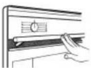 SMEG S351X-5 - (in models with flush controls only) - 2