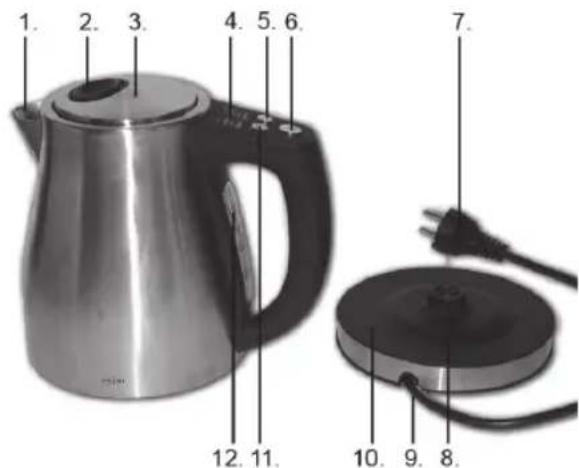 Exido 12130043 - Cord and plug - 1