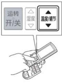 运转 开/关 湿度 温度/调节