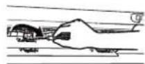 MITSUBISHI MSZ-AH12VA-H1 - Horizontal vanes (upper left, upper right, lower left, upper left, 4 pieces) - 3