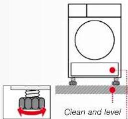 BOSCH WTW85260GB - Setting up the dryer - 3