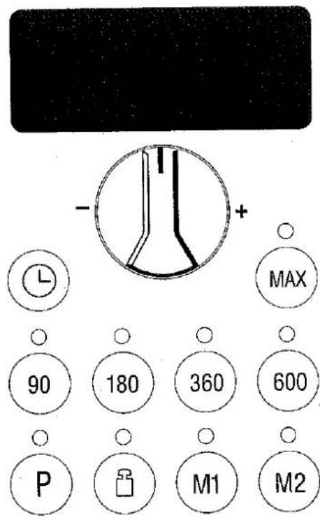 - + L MAX 90 180 360 600 P M1 M2